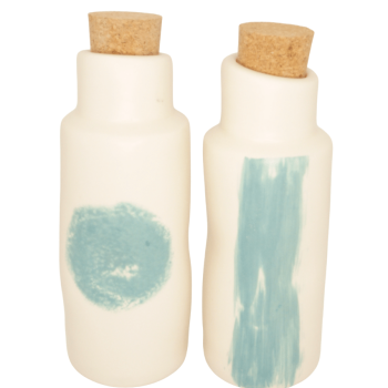 Σετ μπουκάλια με πιατάκι