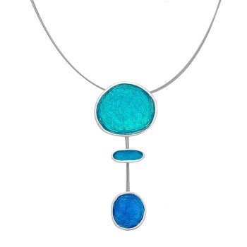 Κολιέ με στρογγυλά στοιχεία