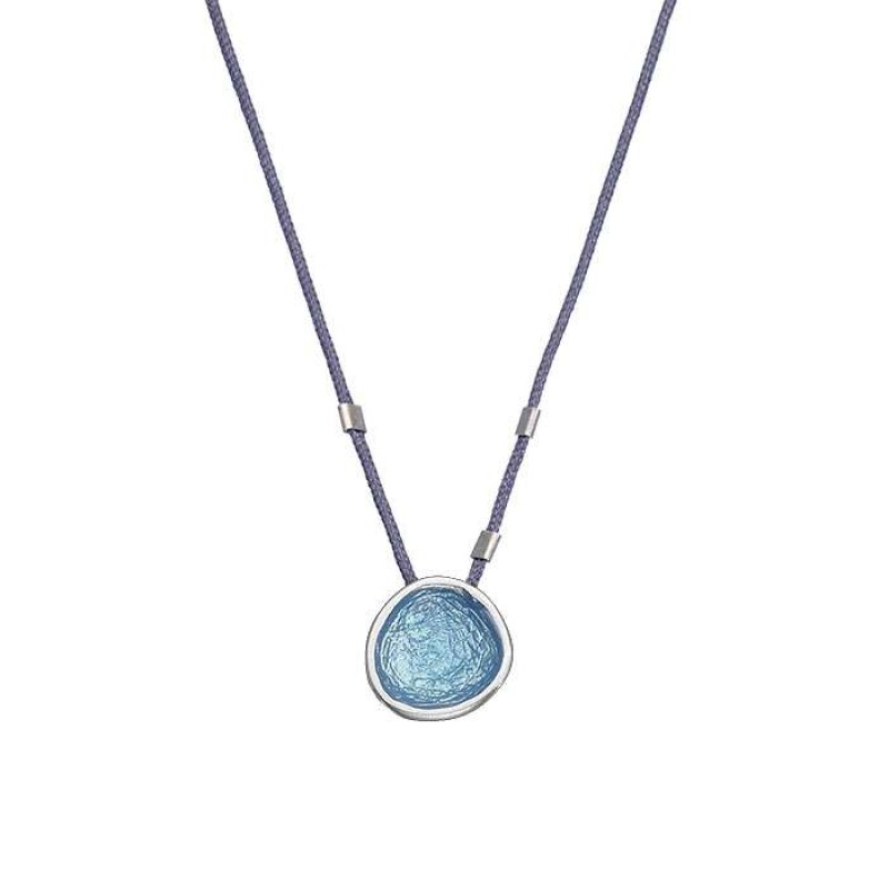 Κολιέ με στρογγυλό στοιχείο