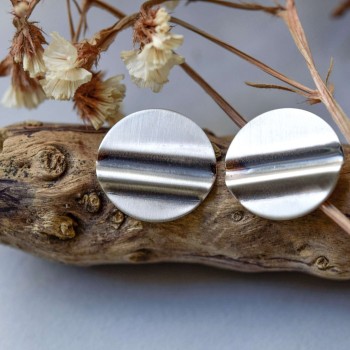 Σκουλαρίκια κυματιστοί δίσκοι