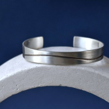 Bραχιόλι cuff One line