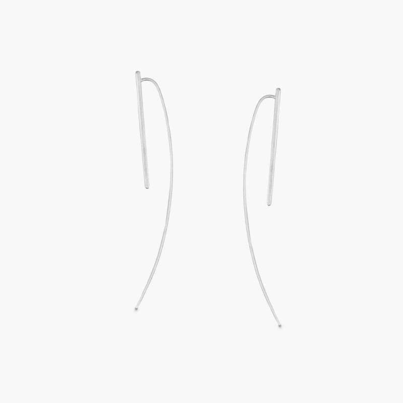 Σκουλαρίκια γραμμικά threaders