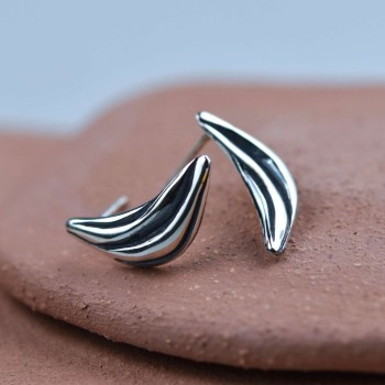 Σκουλαρίκια Zebra