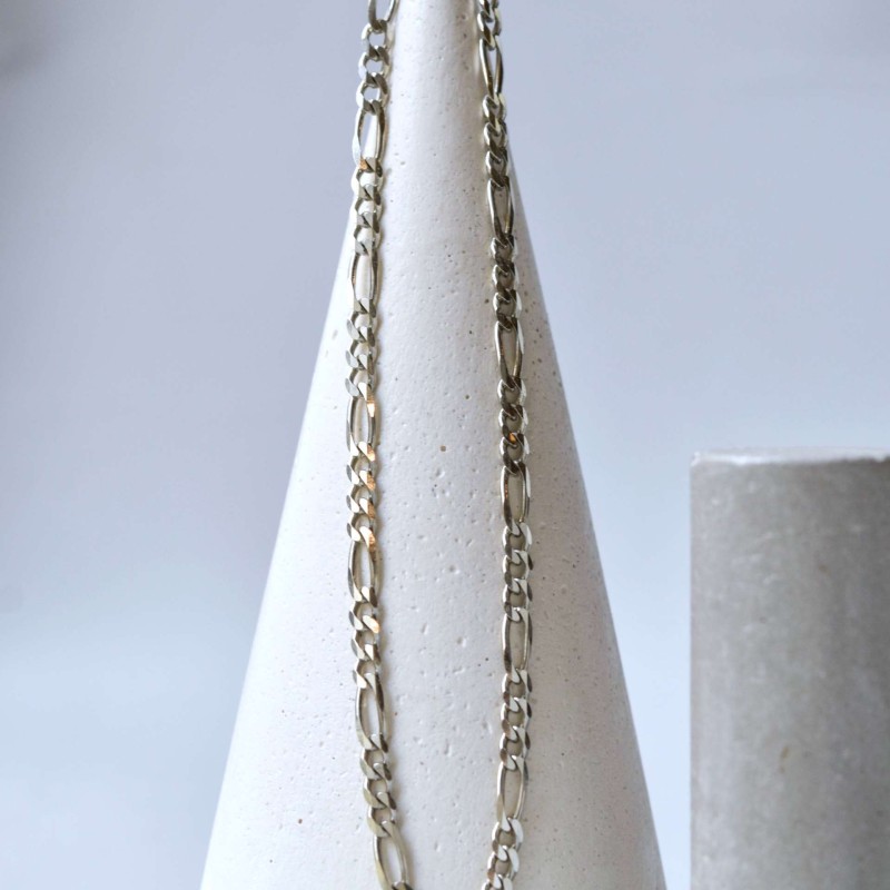 Βραχιόλι ποδιού ασημένιο