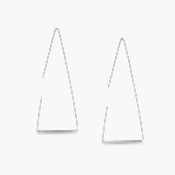 Σκουλαρίκια ανοιχτά τρίγωνα threaders