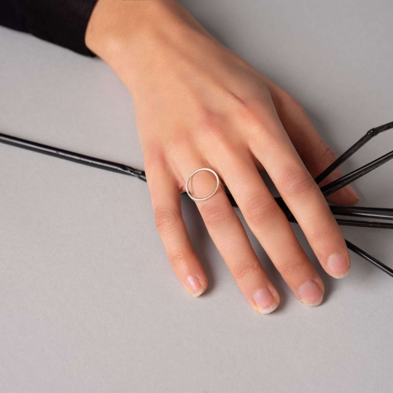 Δαχτυλίδι λεπτός κύκλος