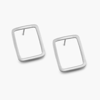 Μικρά ορθογώνια σκουλαρίκια