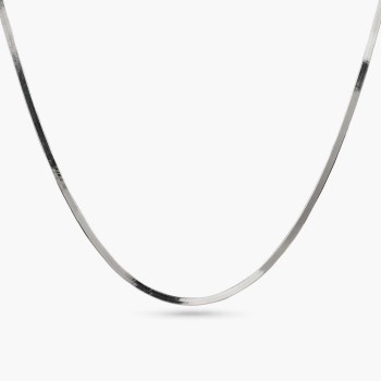 Ασημένια snake αλυσίδα