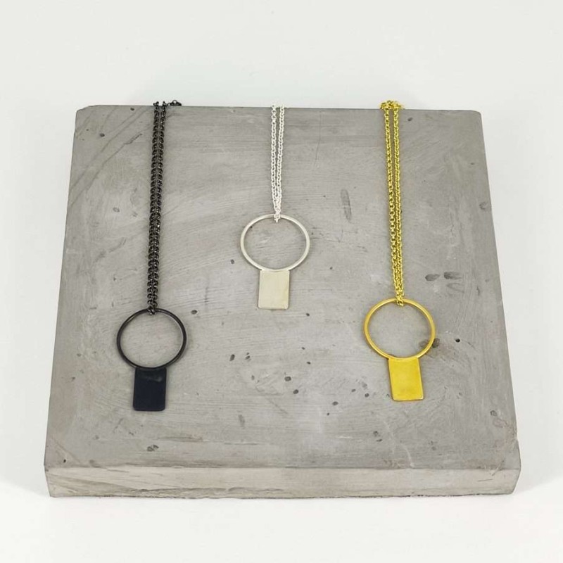 Mini neclaces μεγάλο παραλληλόγραμμο