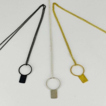 Mini neclaces μεγάλο παραλληλόγραμμο