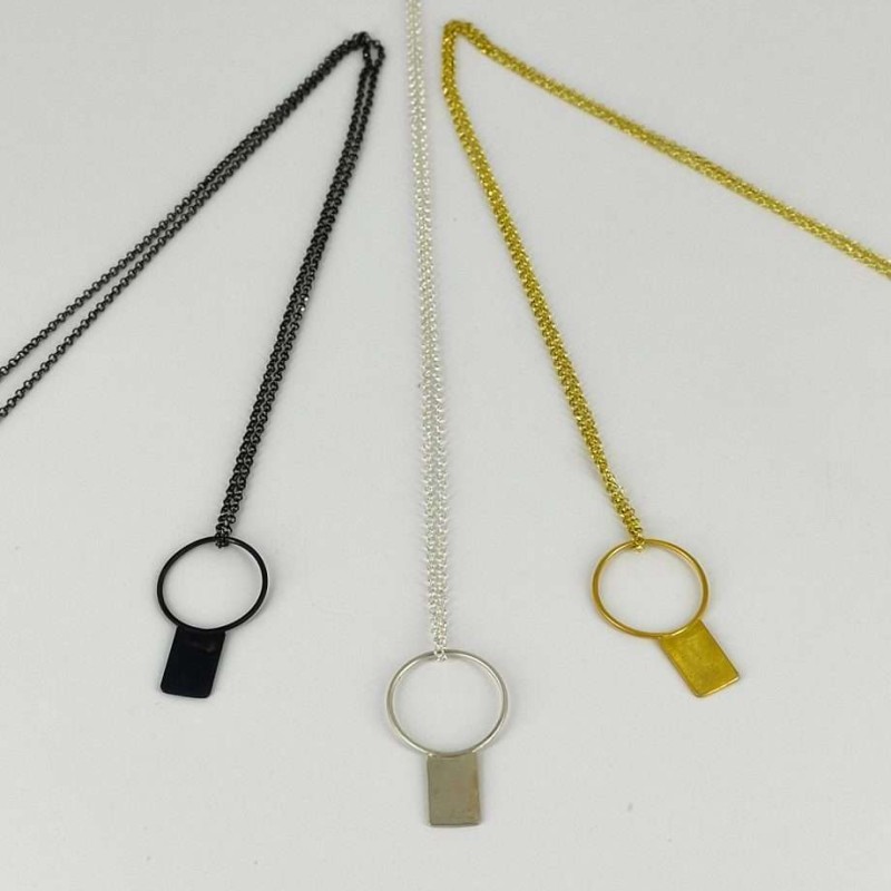 Mini neclaces μεγάλο παραλληλόγραμμο