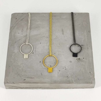 Mini neclaces μικρό παραλληλόγραμμο