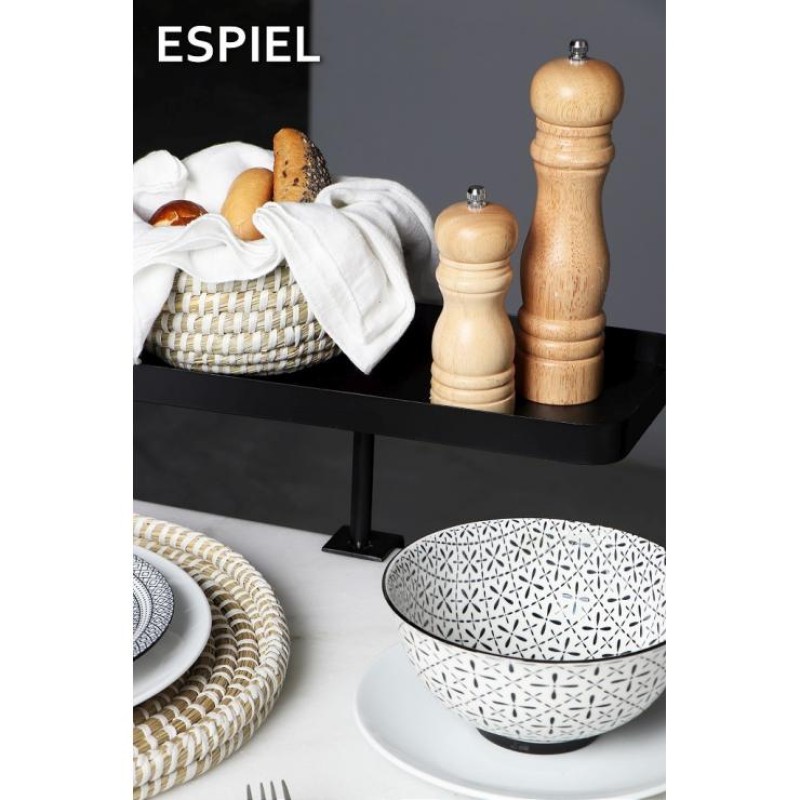 Πιπερόμυλος ξύλινος με κεραμικό μύλο