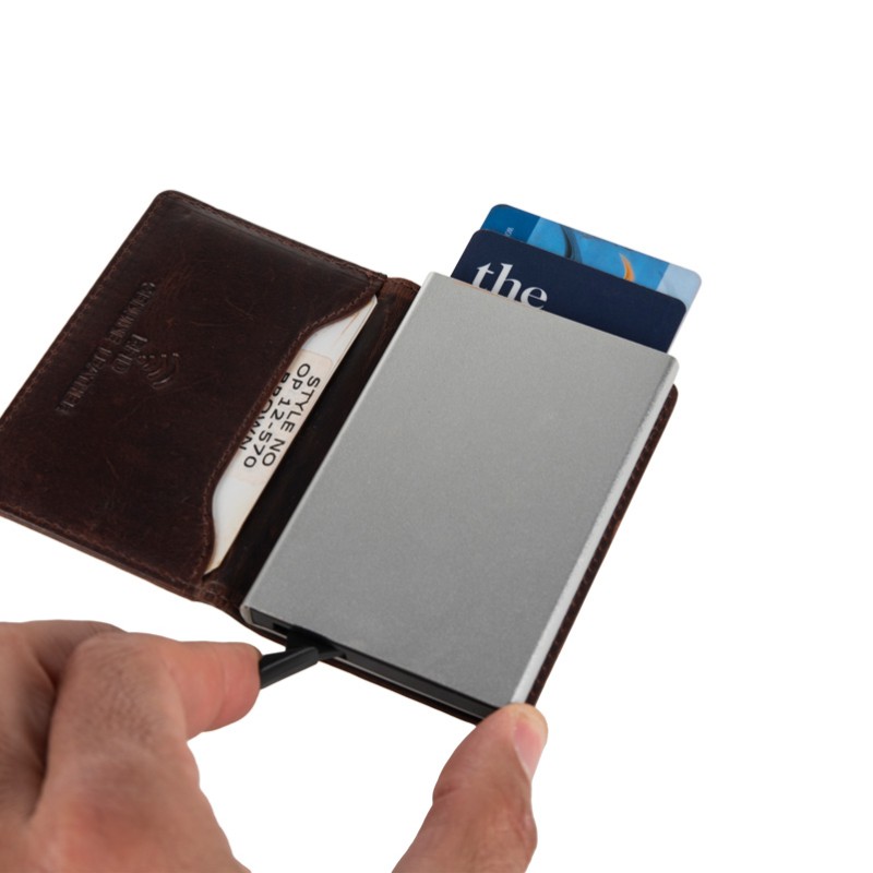 Δερμάτινη καρτοθήκη OP 12-570