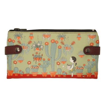 Πορτοφόλι "Κορίτσι με κάκτους"