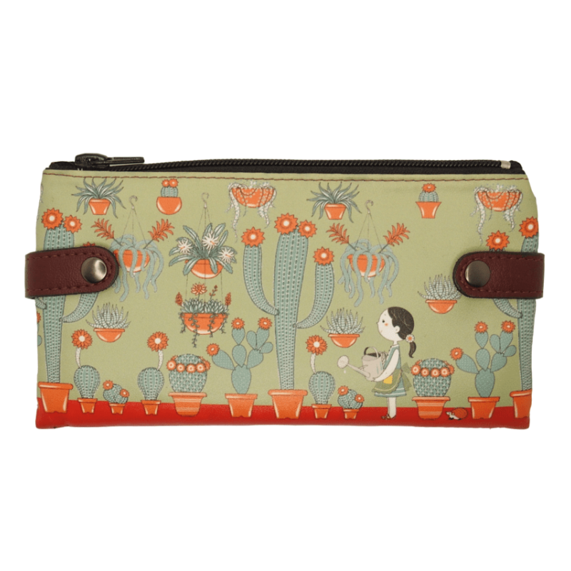 Πορτοφόλι "Κορίτσι με κάκτους"