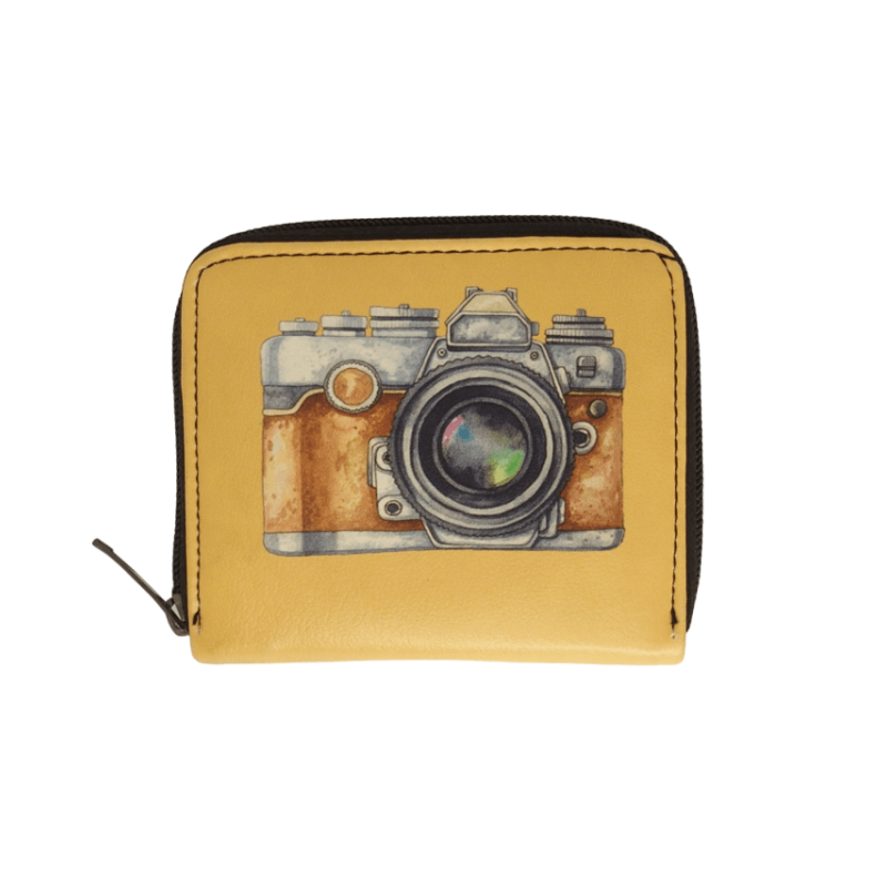Πορτοφόλι με φωτογραφική μηχανή