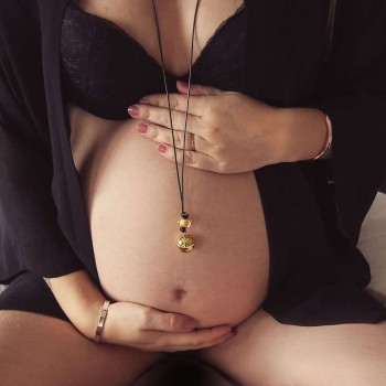 Μενταγιόν Εγκυμοσύνης Gold Baby