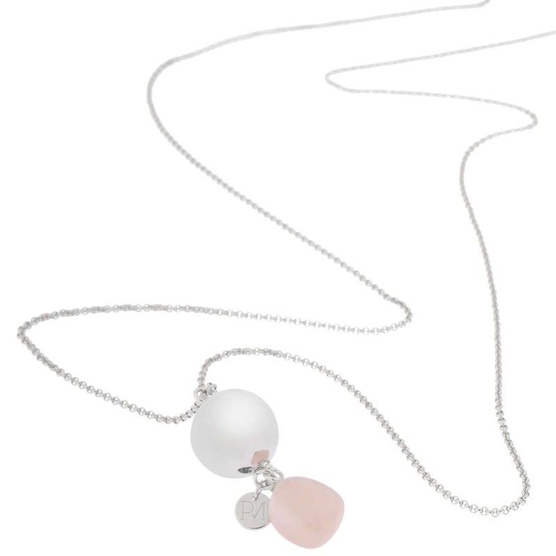 Μενταγιόν Εγκυμοσύνης Linn Ροζ Χαλαζίας