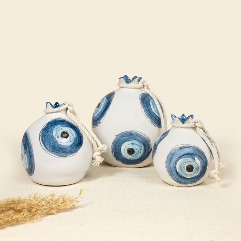 Ρόδι κεραμικό με μάτι