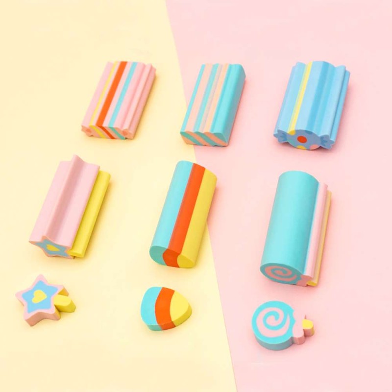 Σετ Γόμες Fancy Eraser Set: Candy