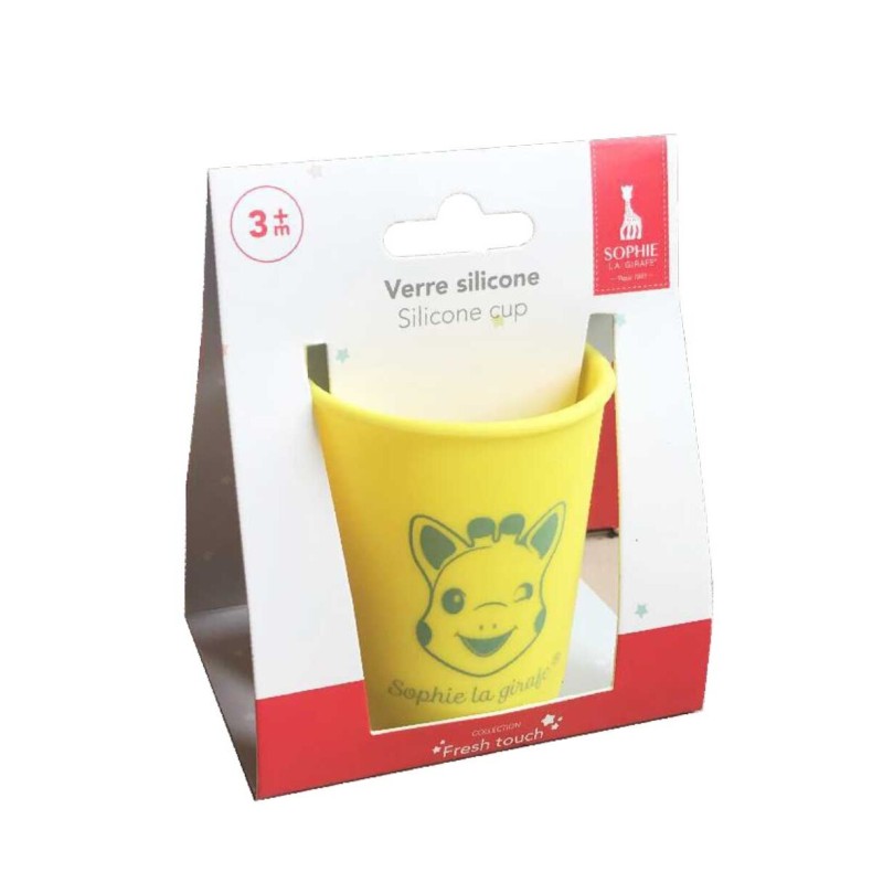 Σόφι καμηλοπάρδαλη Ποτήρι από 100% σιλικόνη