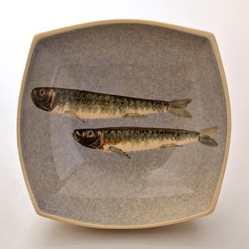 Τετράγωνο μπολ με σαρδέλα