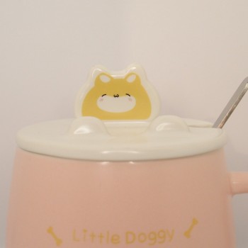 Κούπα με καπάκι "Little doggy"