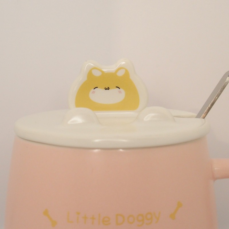 Κούπα με καπάκι "Little doggy"