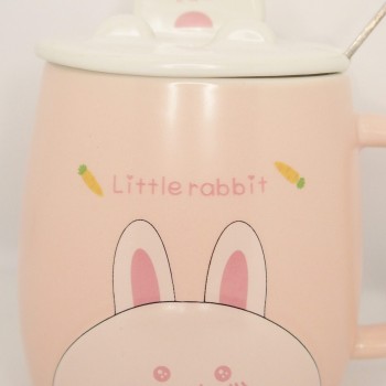 Κούπα με καπάκι "Little rabbit"