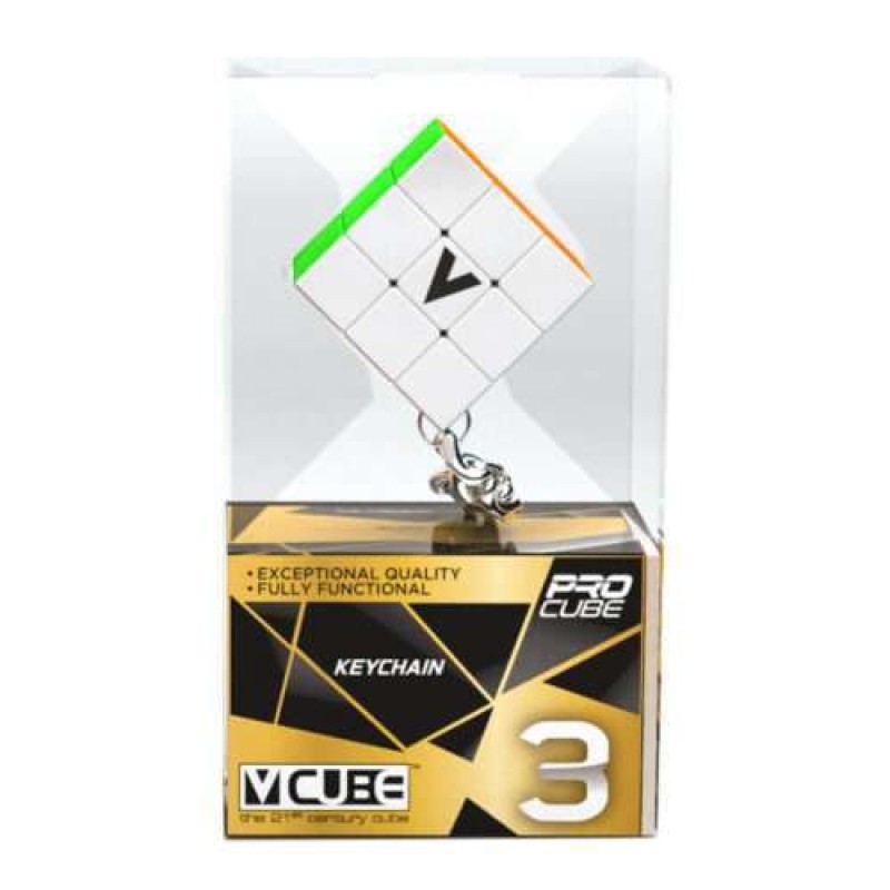 V Cube 3 Pillow Keychain