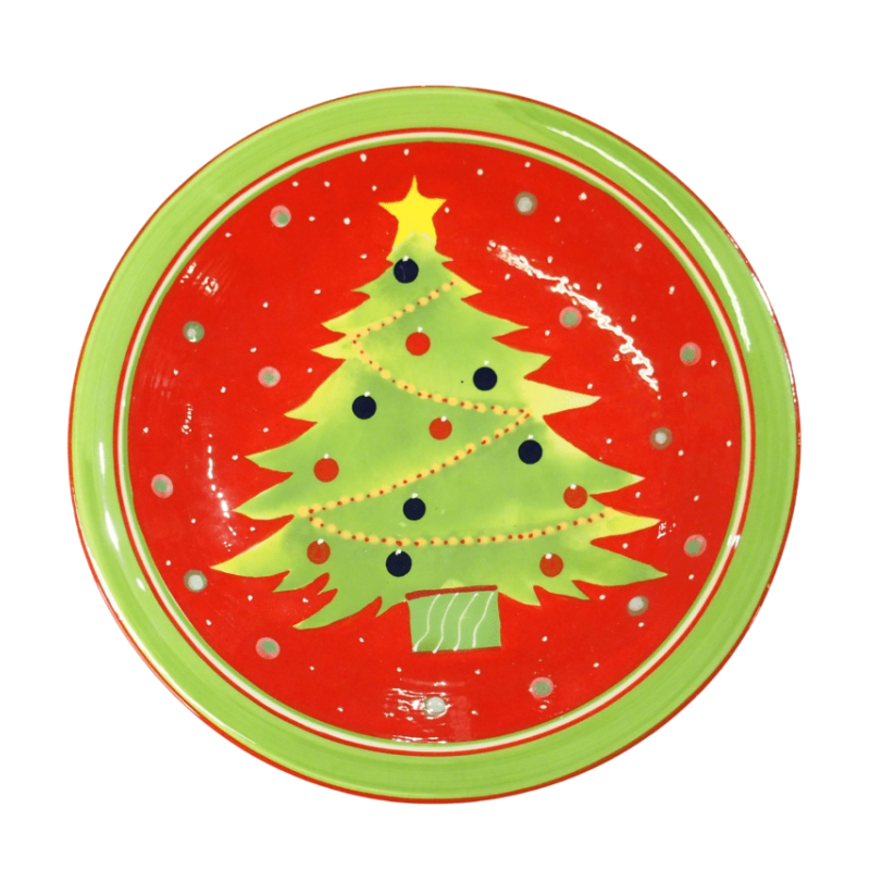 Χριστουγεννιάτικoς πιατέλα