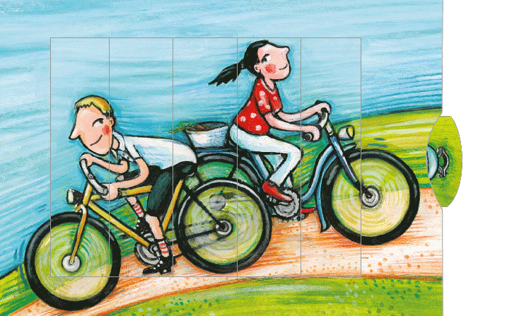 Ζωντανή κάρτα "Ποδήλατο"