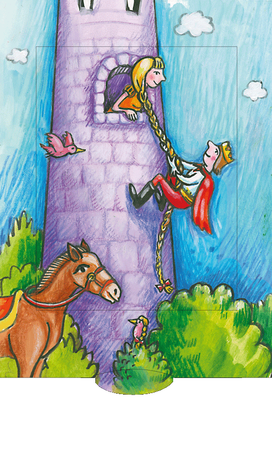 Ζωντανή κάρτα "Ραπουνζέλ"