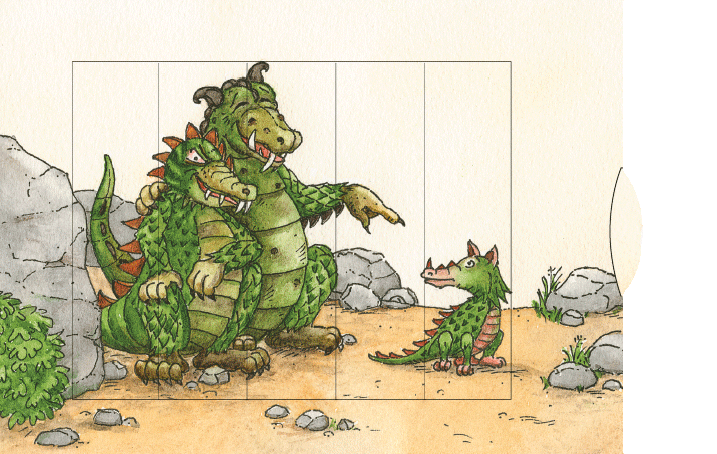 Ζωντανή κάρτα "Δράκοι"